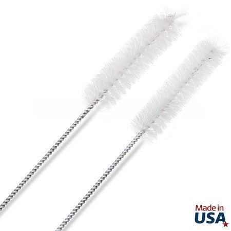 Stainless Steel Burette Brush - White Polyester (3 pack)