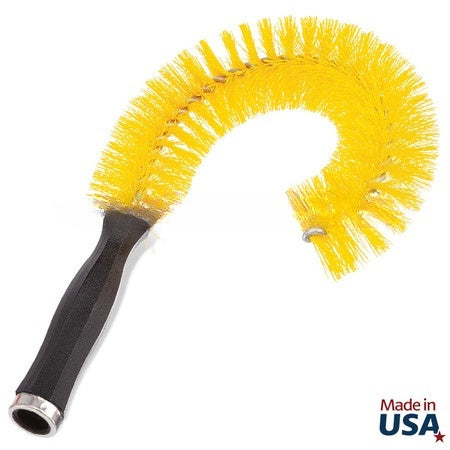 Clean-in-Place - Hook Brush with Threaded Handle