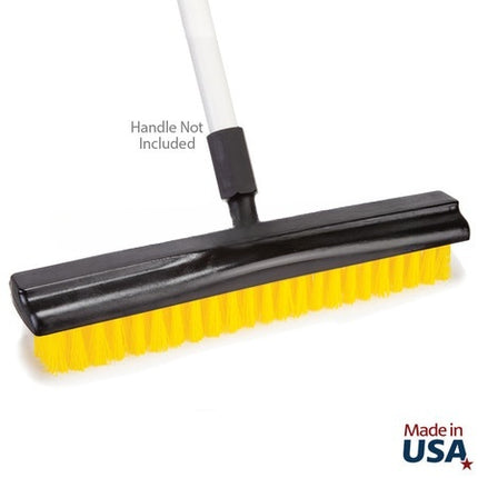 Industrial Hygienic 14" Stiff Deck/Floor Broom (handle sold separately)