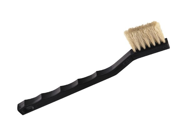 Plastic Handle Detail Brush – Toothbrush-Style with Soft Horsehair Bristles (pack of 12)