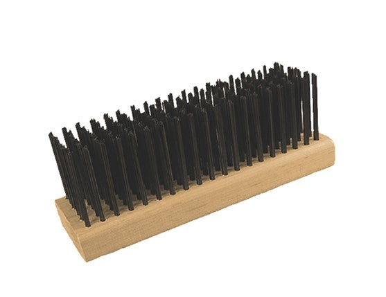 Large Wood Block Brush – Stiff Phosphor Bronze Bristles (pack of 12)