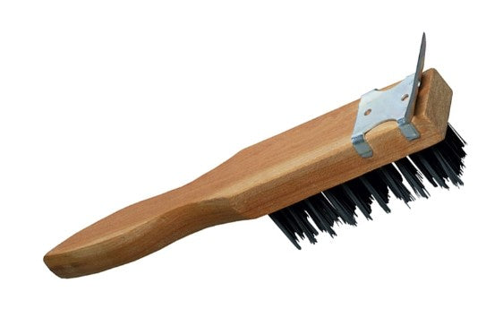 Wire Scratch Brush with Scraper – Heavy Duty (pack of 12)