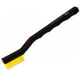 ESD-Safe Stiff Nylon Bristle Brush – Conductive Plastic Handle (0.016") (pack of 12)