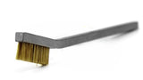 2 x 11 Row Horsehair Hand-Laced Brush – Aluminum Handle (pack of 12)