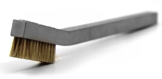 3 x 11 Row Horsehair Hand-Laced Brush – Aluminum Handle (pack of 12)