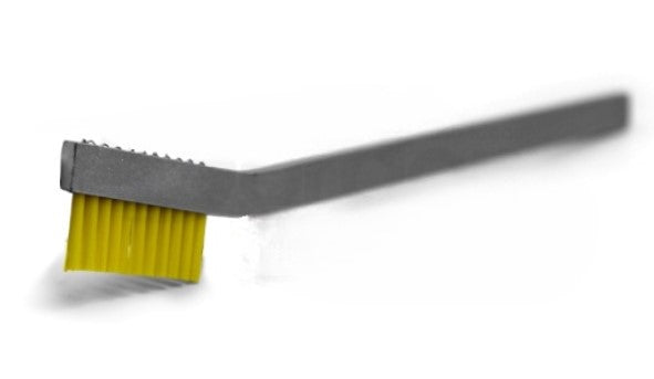 1 x 11 Row Static Dissipative Nylon Hand-Laced Brush – Aluminum Handle (0.016") (pack of 12)