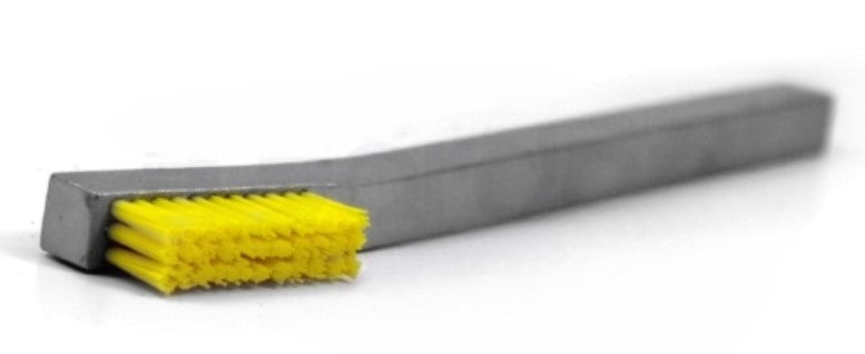 3 x 11 Row Static Dissipative Nylon Hand-Laced Brush – Aluminum Handle (0.016") (pack of 12)