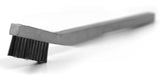 2 x 11 Row Stainless Steel Hand-Laced Scratch Brush – Aluminum Handle (0.003") (pack of 12)