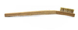 1 x 10 Row Horsehair Scratch Brush – Plywood Handle (pack of 12)