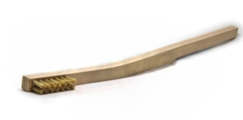 3 x 7 Row Hog Bristle Long Handle Scratch Brush – Plywood Handle (pack of 12)
