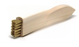 2 x 6 Row Hog Bristle and Wood Handle Applicator Brush (12 pack)